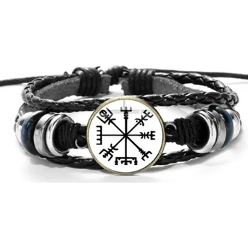 Náramek Náramek viking - kompas - vegvisir (8)