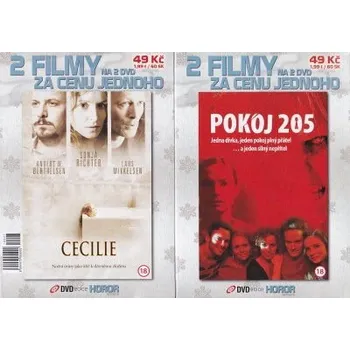 DVD film Cecilie + Pokoj 205 - 2DVD
