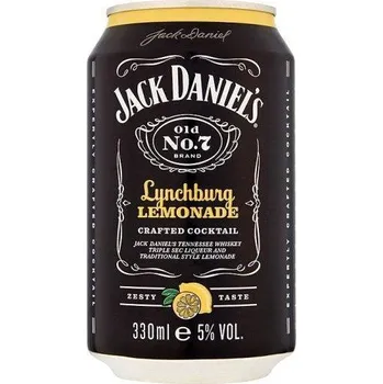 Míchaný nápoj Jack Daniels Lynchburg Lemonade 0,33 l