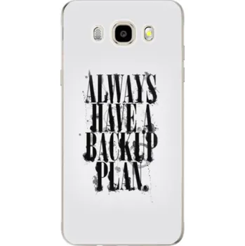 Pouzdro na mobilní telefon Odolné silikonové pouzdro iSaprio - Backup Plan - Samsung Galaxy J5 2016