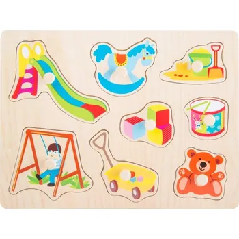 Puzzle Small Foot by Legler Vkládací puzzle