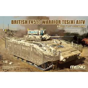 Plastikový model Meng 1/35 British FV510 Warrior TES(H) AIFV