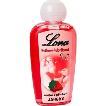 Lubrikační gel Orální lubrikační gel LONA jahoda 130 ml
