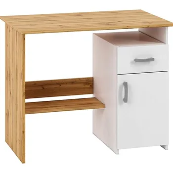 Psací stůl Psací Stůl Miu01 dub wotan/bílý