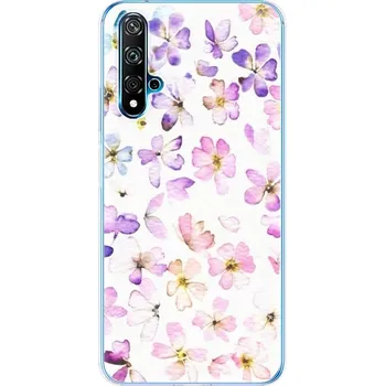 Pouzdro na mobilní telefon Silikonové pouzdro iSaprio - Huawei Nova 5T / Honor 20 - Wildflowers (Odolný silikonový kryt, obal, pouzdro iSaprio - Huawei Nova 5T / Honor 20 - Wildflowers - skvělá ochrana a pružnost, stylový UV potisk, lehkost, tiskne se v České republice)