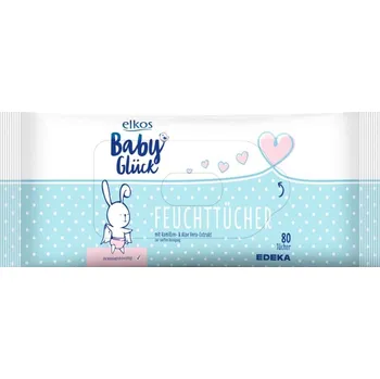 Dětská kosmetika Elkos Vlhčené ubrousky pro děti s heřmánkem a aloe vera 2X80ks