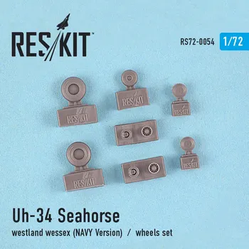 Plastikový model Reskit 1/72 UH-34 Seahorse/Westland Wessex wheels...