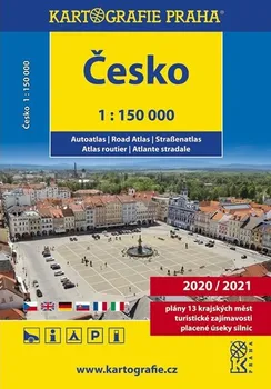 kniha Autoatlas: Česko 1:150 000 - Kartografie Praha (2019, kroužková)