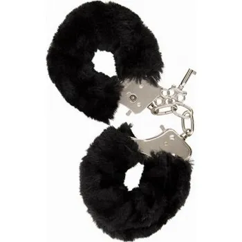 Pouta plyšová KOVOVÁ GP černá | Guilty Pleasure