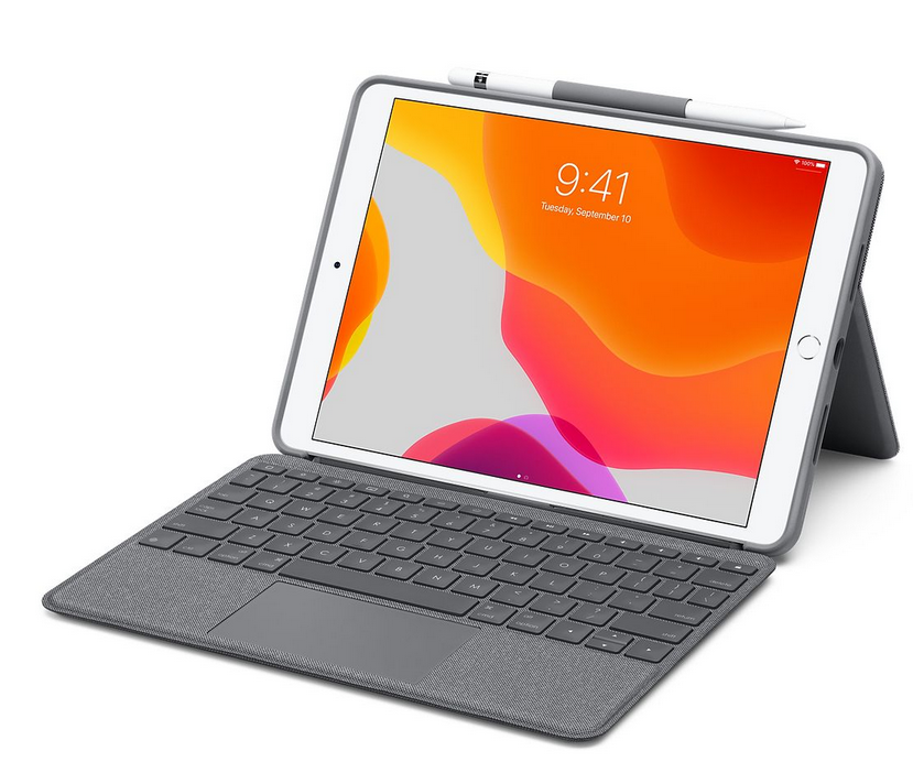 Logitech pouzdro Combo Touch pro iPad (7TH GEN), iPad AIR (3RD GEN