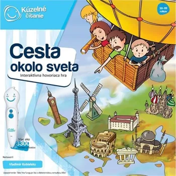 interaktivní kniha Albi Kúzelné čítanie Hra Cesta kolem světa SK