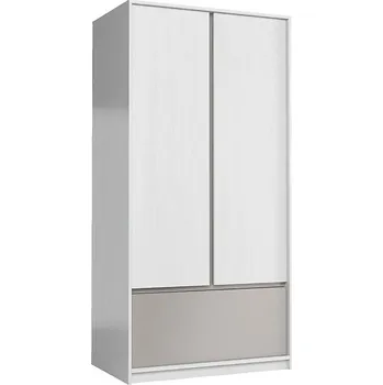 Šatní skříň Skříň Mati 89 cm Borovice Andersen/Congo, S2D