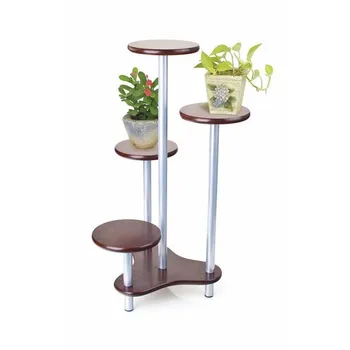 Vetro-plus Roland stojan na květiny 72,5 cm tmavé dřevo