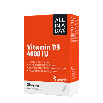 Sensilab Vitamin D3 4000 IU 30 cps.