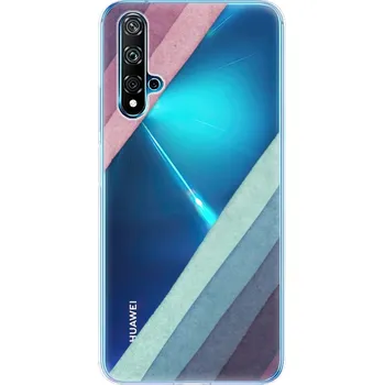 Pouzdro na mobilní telefon Odolné silikonové pouzdro iSaprio - Glitter Stripes 01 - Huawei Nova 5T