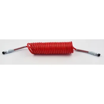 Příslušenství ke kompresoru Hadice pneumatická spirálová M16 červená SERTPLAS F3819HW25K16