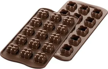 Silikomart Forma na čokoládu Game 120 ml hnědá