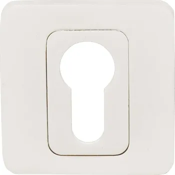 Dveřní kování Štít E46R PZ bílá