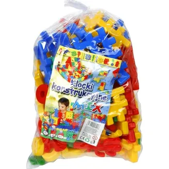 ostatní stavebnice Wiky W128016 Plastová stavebnice 60 dílků