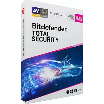 Zrychlení počítače Bitdefender Total Security, 5 lic., 3 roky