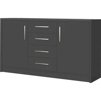 Komoda Komoda 140cm Genewa 2 Grafit