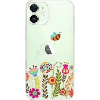 Pouzdro na mobilní telefon Odolné silikonové pouzdro iSaprio - Bee 01 - iPhone 12 mini