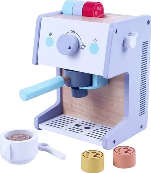 Dřevěná hračka Derrson Dřevěný kávovar Deluxe