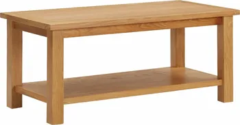 Konferenční stolek Vidaxl Konferenční stolek z masivního dubového dřeva 90 x 45 x 40 cm