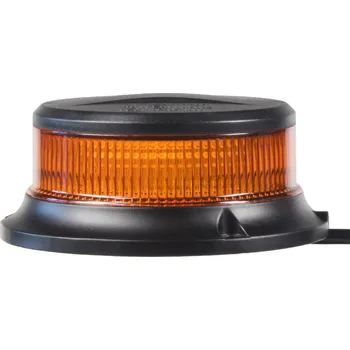 Maják LED maják, 12-24V, 18x1W oranžový, magnet, ECE R65 R10