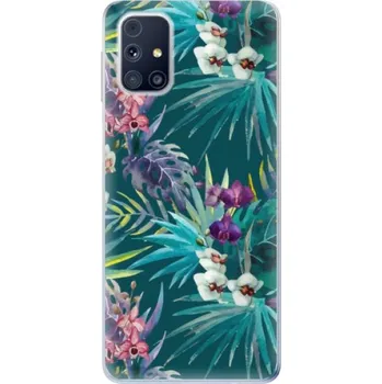 Pouzdro na mobilní telefon Odolné silikonové pouzdro iSaprio - Tropical Blue 01 - Samsung Galaxy M31s