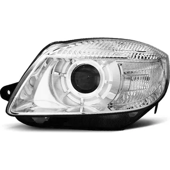 Přední světlomet TUNING-TEC Přední světla Škoda Fabia/Roomster 07-10 - chrom