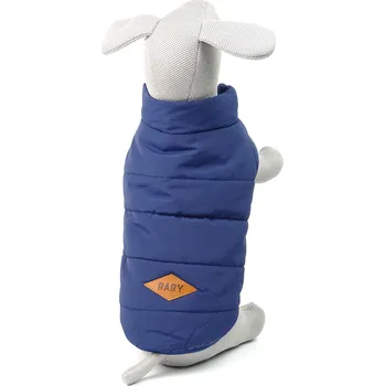Obleček pro psa Vsepropejska Baby zimní bunda pro psa Barva: Modrá, Délka zad (cm): 21, Obvod hrudníku: 35 - 38 cm