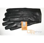 2 2019 pánské kožené králík podšívkové rukavice NAPA králík 10,5 Černá