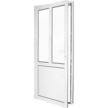 Vchodové dveře SkladOken.cz 88x208 cm (880x2080 mm) | Bílé | Levé