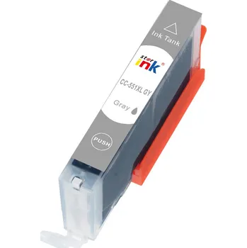 Počítač Starink kompatibilní cartridge Canon CLI-551GY XL (Šedivá)