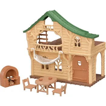 Domeček pro panenku Sylvanian Families 5451 srub s nábytkem