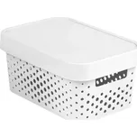 Curver INFINITY DOTS box 4,5L - bílý