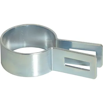 Příslušenství pro plot Objímka plotového panelu pro sloupek 42 mm, koncová, Zn