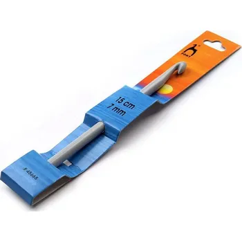 Háček na háčkování vel. 6; 7; 8; 9 a 10 Pony, barva 7 mm stříbrná