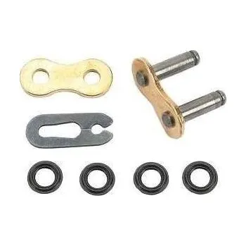 Řetězová sada pro motocykl Spojka řetězu DID 520 MX zlatá, rozebíratelná