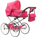 New Baby Anetka 2v1 růžový s puntíky