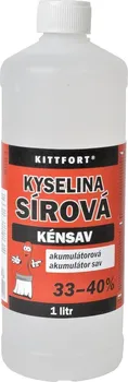 Kittfort MO19502 kyselina sírová akumulátorová 1 l