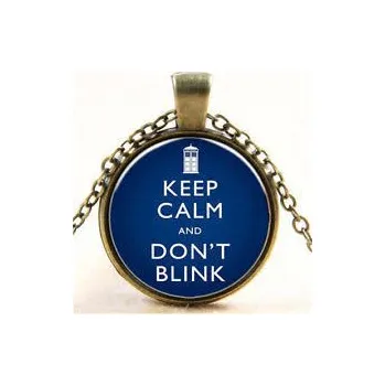 Přívěsek Přívěsek Keep calm and don't blink | Doctor Who