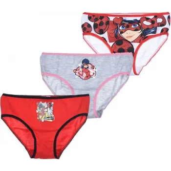 Dívčí oblečení SUN CITY Dívčí kalhotky Kouzelná Beruška třpytivé sada 3ks Velikost: 2/3 roky