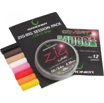 Gardner Sada Zig Rig Session Pack 10lb(4.5kg) / 0,28 mm