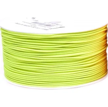 Pruženka klobouková Ø1,2mm NEONOVÉ BARVY, barva Zelenožlutá