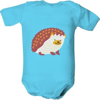 Kojenecký body Dětské body s potiskem Ježeček dětské