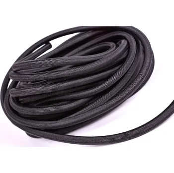 Kulatá pruženka Ø5 mm, barva Černá