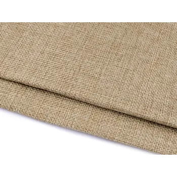 Imitace juty podlepená vlizelínem, barva 2 režná