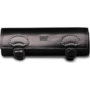 Pouzdro na brýle Kožené pouzdro na brýle BARELL Black černá lesklá